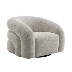 Irma Gray Chair W/Swivel - Ornate Home