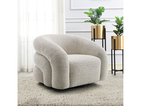 Irma Gray Chair W/Swivel - Ornate Home