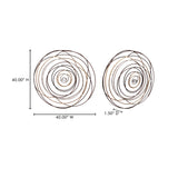 Iron Mulitcolor Wall Décor - Ornate Home