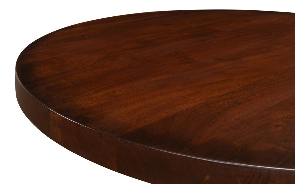 Ironclad Brown Cafe Table - Ornate Home