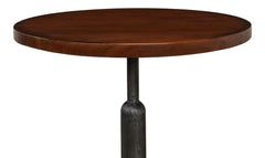 Ironclad Brown Cafe Table - Ornate Home
