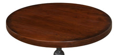 Ironclad Brown Cafe Table - Ornate Home