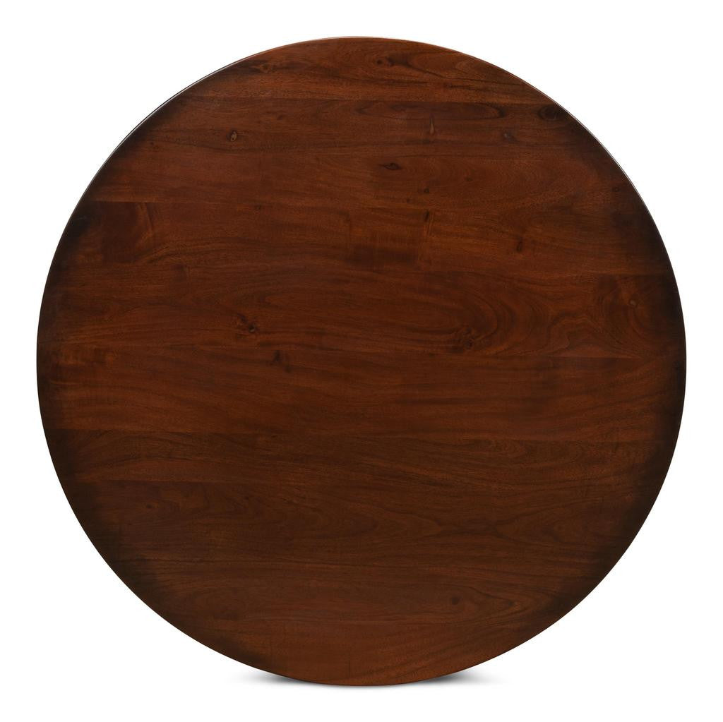 Ironclad Brown Cafe Table - Ornate Home