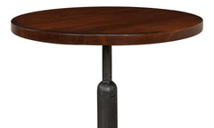 Ironclad Brown Cafe Table - Ornate Home