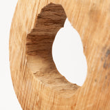 Ironwood Natural Small Wooden Circular Object - Ornate Home