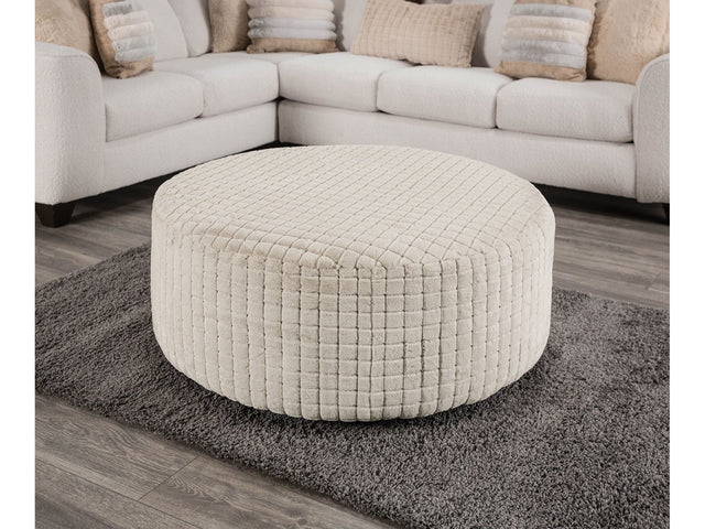 Iroquois Tan Ottoman - Ornate Home