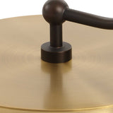 Irwin Curved Brass Floor Lamp - Ornate Home