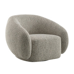 Isabel Brown Chair W/Swivel - Ornate Home