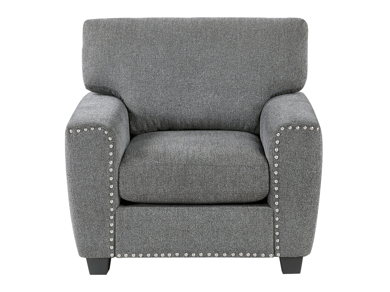 Isabel Dark Gray Chair - Ornate Home