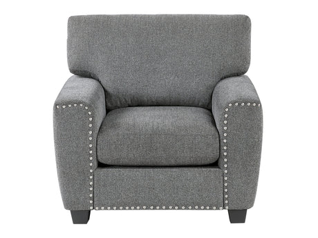 Isabel Dark Gray Chair - Ornate Home