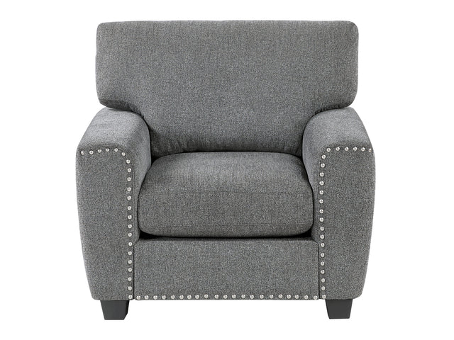 Isabel Dark Gray Chair - Ornate Home