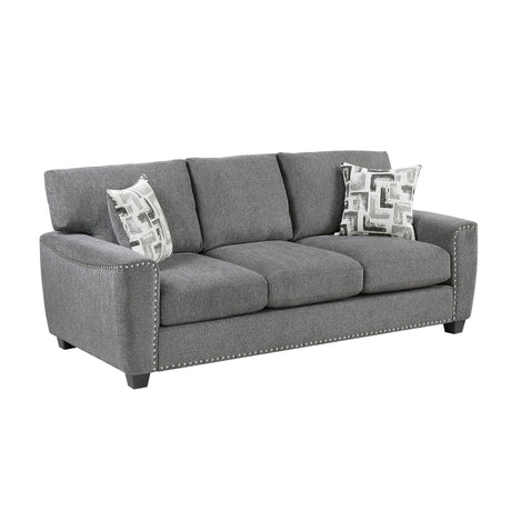 Isabel Dark Gray Sofa - Ornate Home