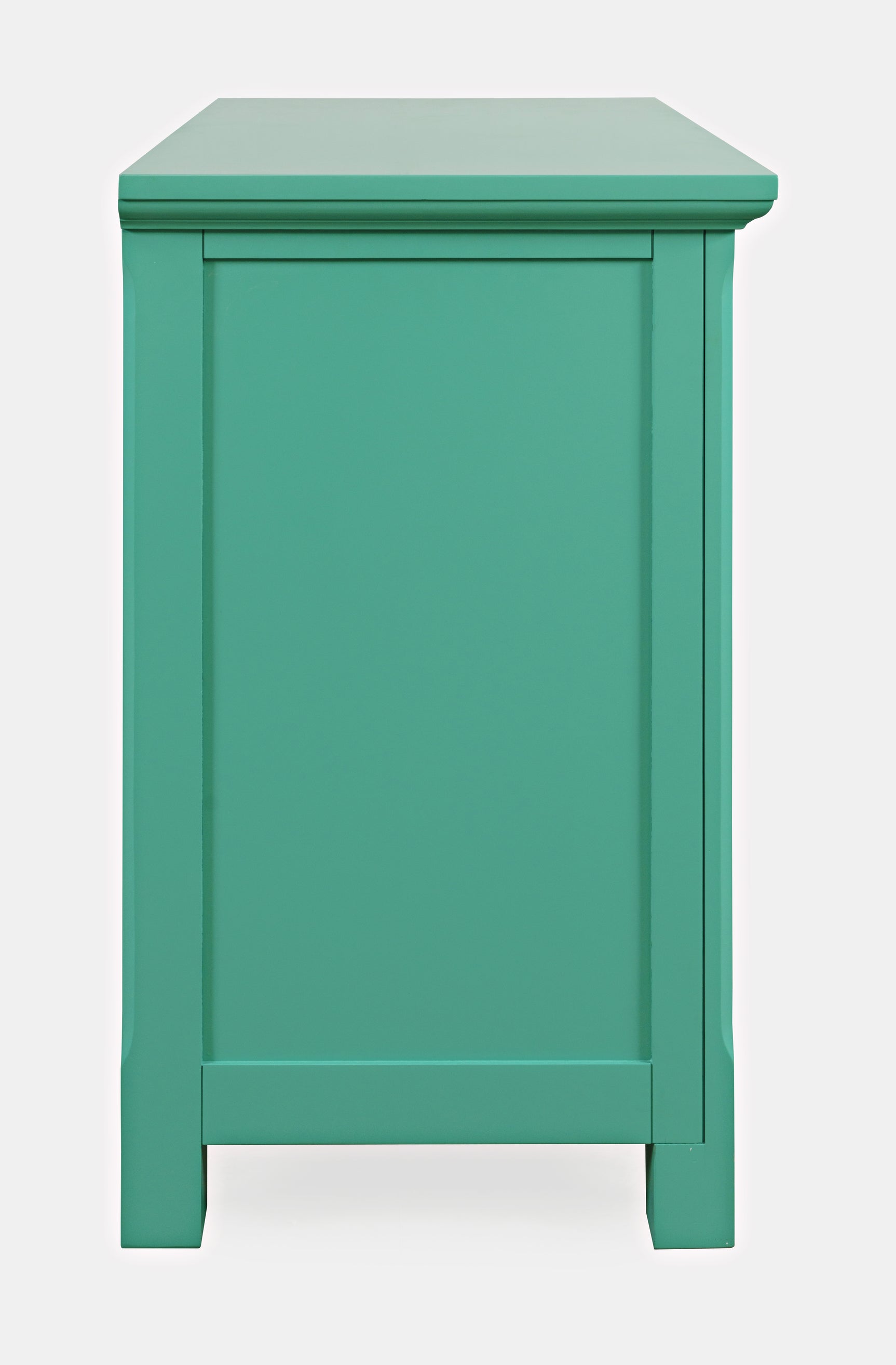 Isabella Aqua 38 Mirrored Accent Cabinet - Ornate Home
