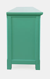 Isabella Aqua 86 Mirrored Accent Cabinet - Ornate Home