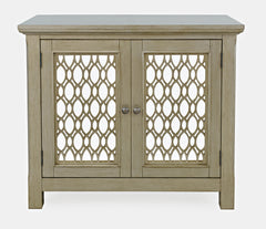 Isabella Champagne 38 Mirrored Accent Cabinet - Ornate Home