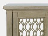 Isabella Champagne 38 Mirrored Accent Cabinet - Ornate Home