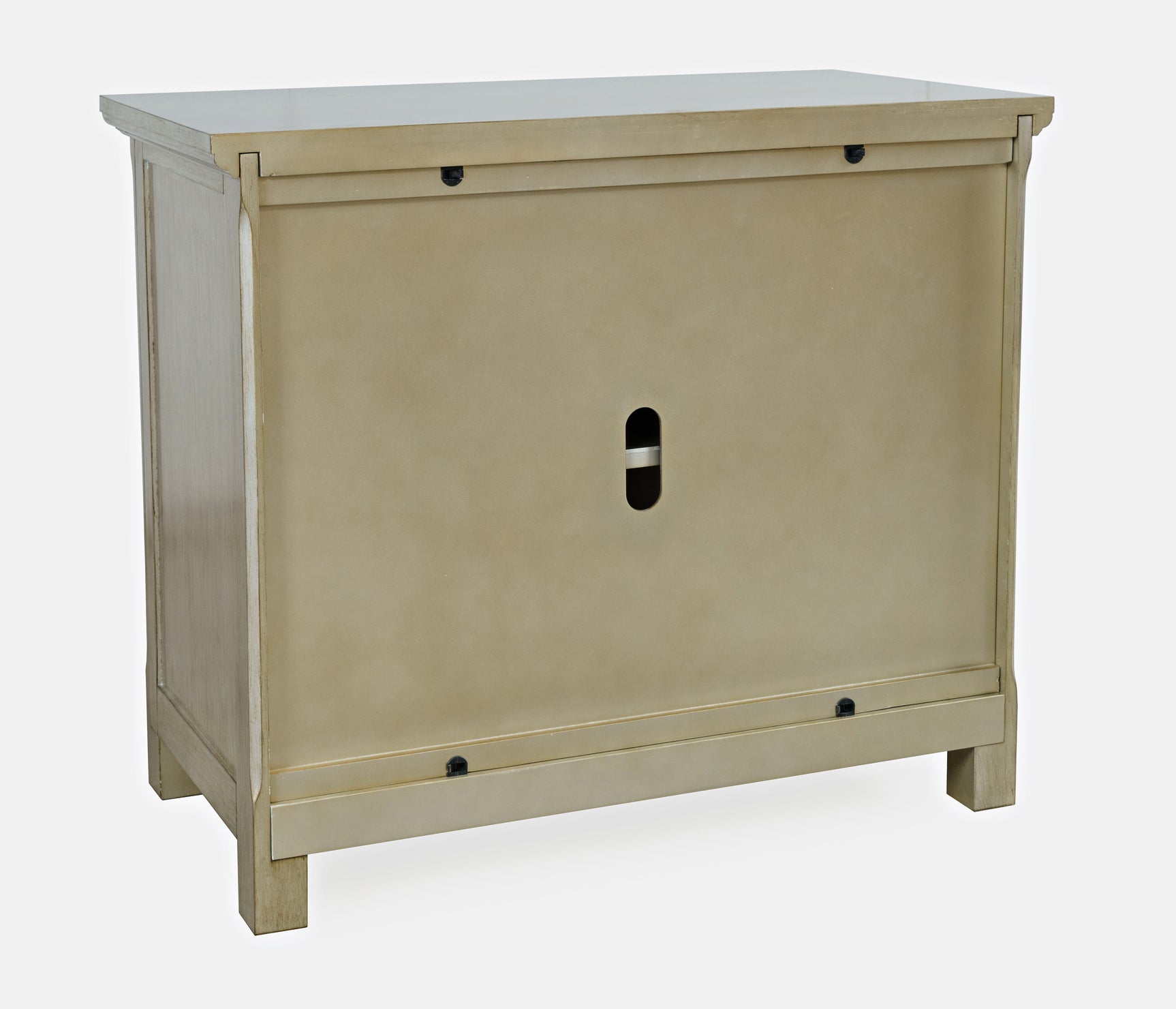 Isabella Champagne 38 Mirrored Accent Cabinet - Ornate Home