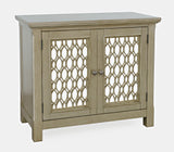 Isabella Champagne 38 Mirrored Accent Cabinet - Ornate Home