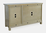 Isabella Champagne 54 Mirrored Accent Cabinet - Ornate Home