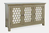 Isabella Champagne 54 Mirrored Accent Cabinet - Ornate Home