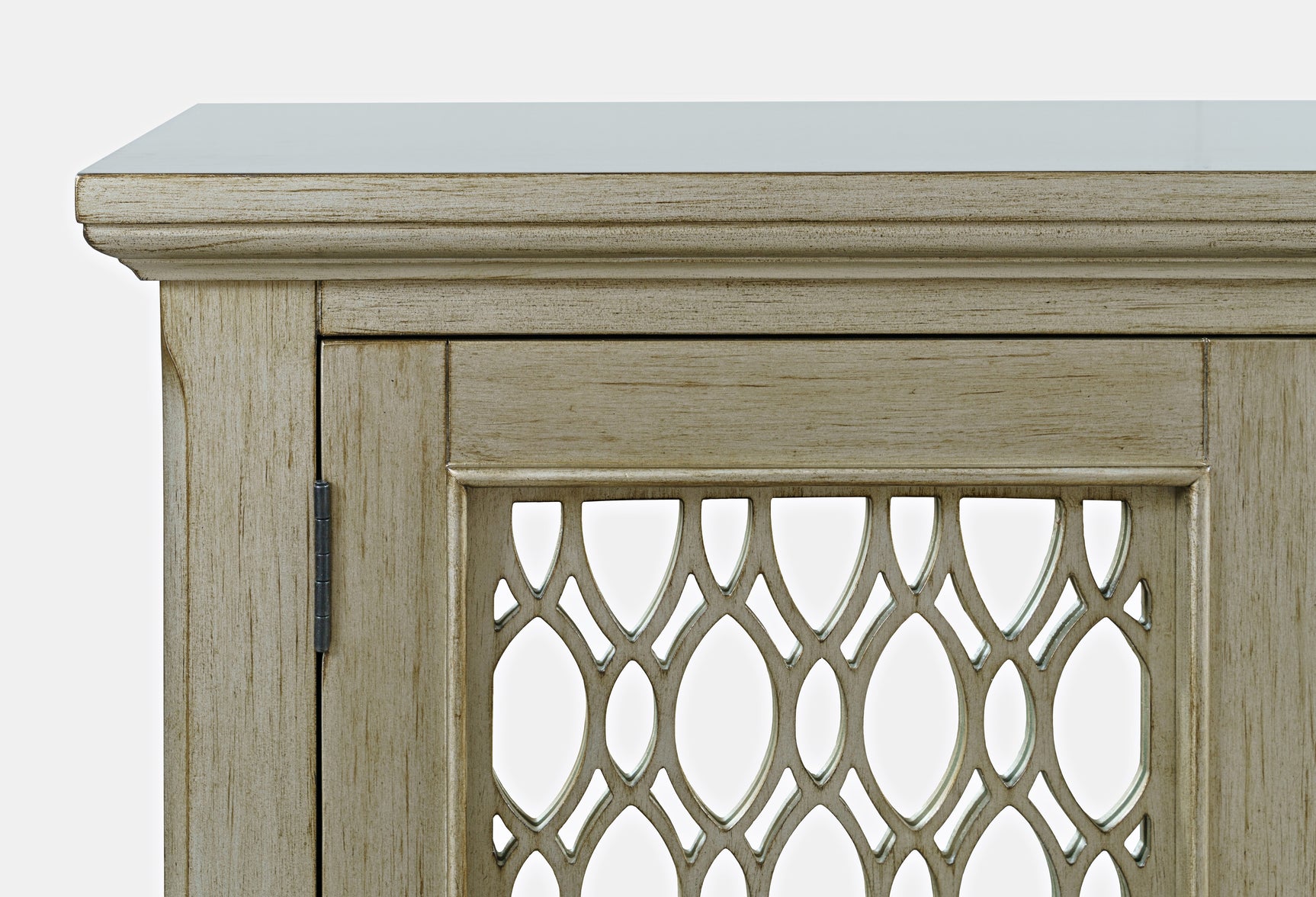 Isabella Champagne 69 Mirrored Accent Cabinet - Ornate Home
