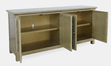 Isabella Champagne 69 Mirrored Accent Cabinet - Ornate Home