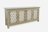 Isabella Champagne 69 Mirrored Accent Cabinet - Ornate Home