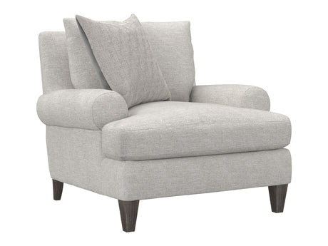 Isabella Grey Fabric Chair - Ornate Home