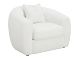 Isabella Ivory Accent Chair - Ornate Home