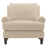 Isabella Ivory Chair Without Pillows - Ornate Home