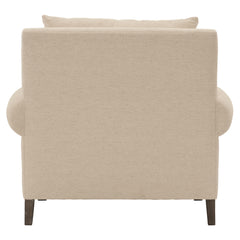 Isabella Ivory Chair Without Pillows - Ornate Home