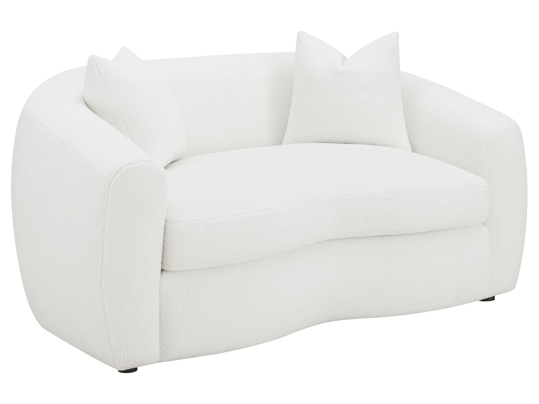 Isabella Ivory Loveseat - Ornate Home