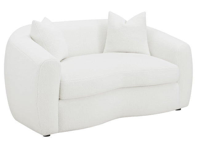 Isabella Ivory Loveseat - Ornate Home