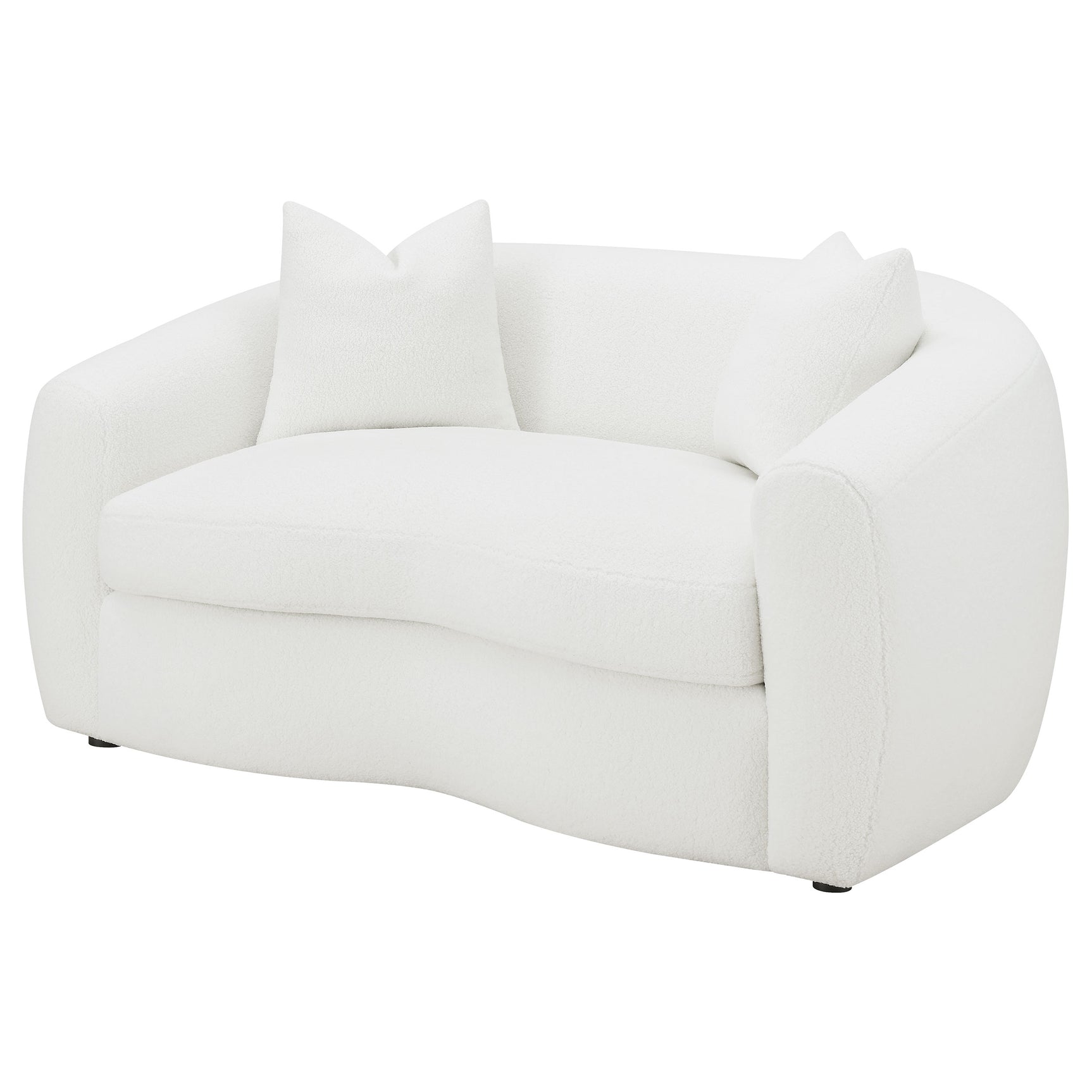 Isabella Ivory Loveseat - Ornate Home