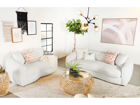 Isabella Ivory Sofa & Loveseat - Ornate Home