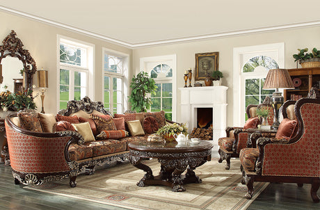 Isabella Mohagany Sectional  / HD-111 - Ornate Home