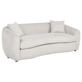 Isabella Sand 3-piece Fabric Upholstered Sofa Set - Ornate Home