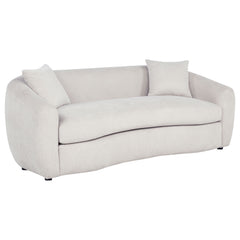 Isabella Sand 3-piece Fabric Upholstered Sofa Set - Ornate Home