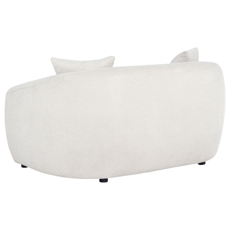 Isabella Sand 3-piece Fabric Upholstered Sofa Set - Ornate Home