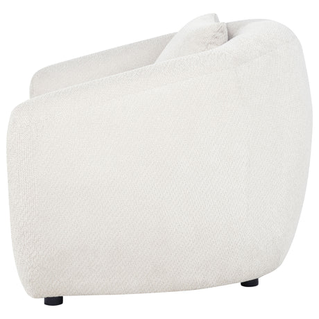 Isabella Sand Fabric Upholstered Accent Chair - Ornate Home