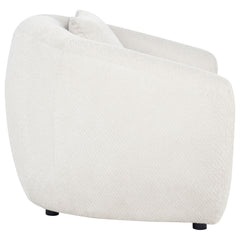 Isabella Sand Fabric Upholstered Accent Chair - Ornate Home