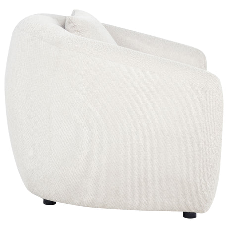 Isabella Sand Fabric Upholstered Accent Chair - Ornate Home