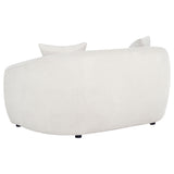 Isabella Sand Fabric Upholstered Loveseat - Ornate Home