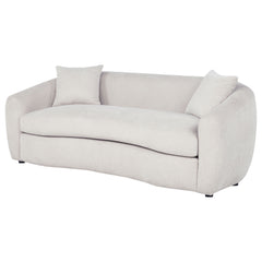 Isabella Sand Fabric Upholstered Sofa - Ornate Home