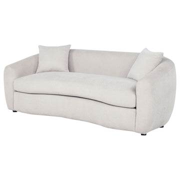 Isabella Sand Fabric Upholstered Sofa - Ornate Home