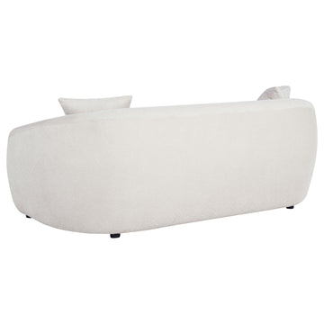 Isabella Sand Fabric Upholstered Sofa - Ornate Home