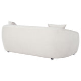 Isabella Sand Fabric Upholstered Sofa - Ornate Home