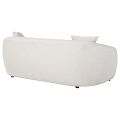 Isabella Sand Fabric Upholstered Sofa - Ornate Home