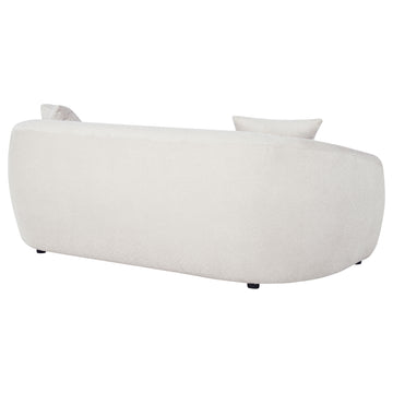 Isabella Sand Fabric Upholstered Sofa - Ornate Home