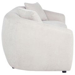 Isabella Sand Fabric Upholstered Sofa - Ornate Home